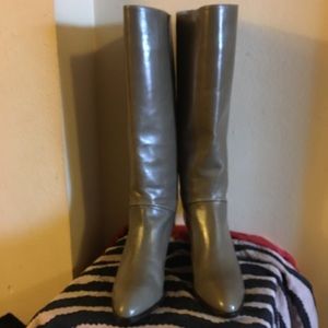 BNWOB Maserati Italian-Made 8.5B Taupe Boots,WOW!